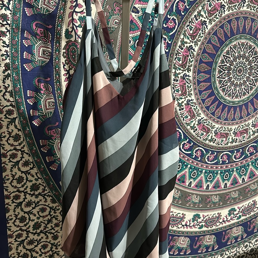 Striped Swing Cami